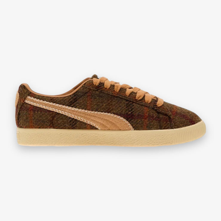 Puma Clyde Harris tweed chamomile-caramel latte 398512-02