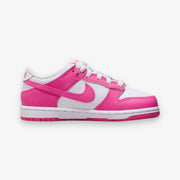 Nike Dunk Low PSE White Laser Fuchsia Pre School Sizes FB9108-102