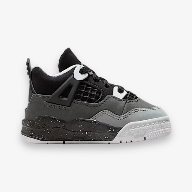 Jordan 4 Retro (TD) Black White Anthracite Black FV4538-002