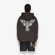 Ksubi Eagle Ekcess hoodie Faded Black