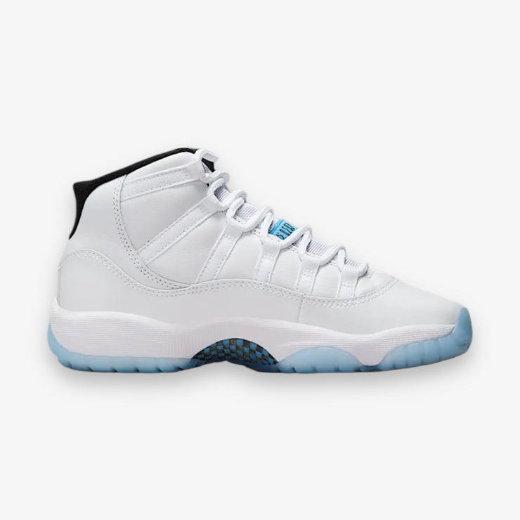 Air Jordan 11 Retro 'Legend Blue' WHITE/LEGEND BLUE-BLACK Grade School 378038-104