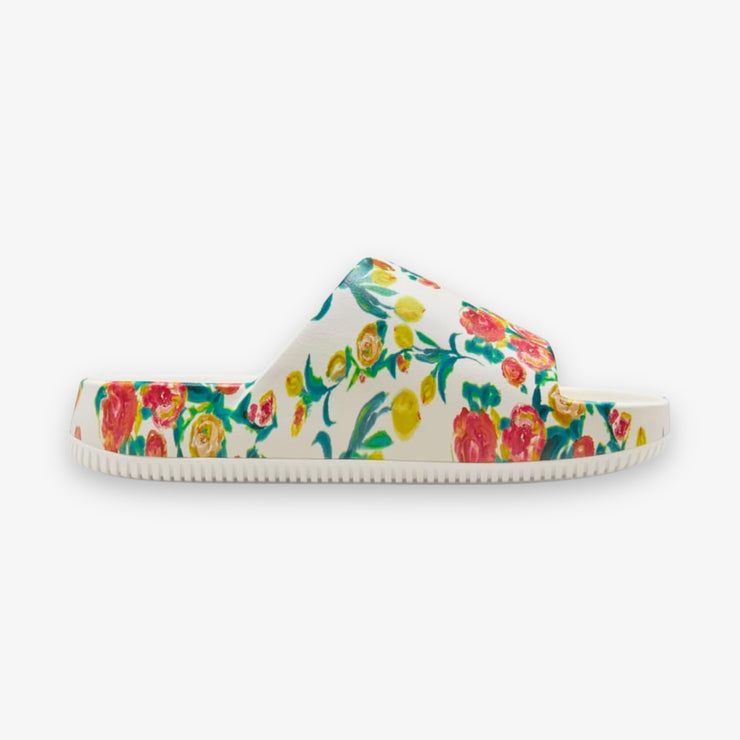 Womens Nike Calm Slide Print Sail HF1069-100