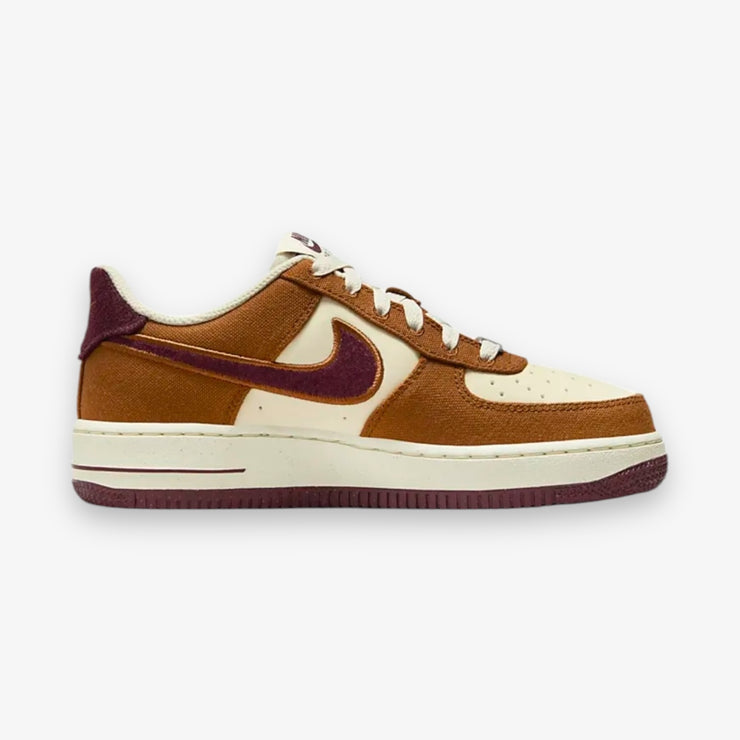 Nike Air Force 1 LV8 GS LT BRITISH TAN/BURGUNDY CRUSH FN4731-200