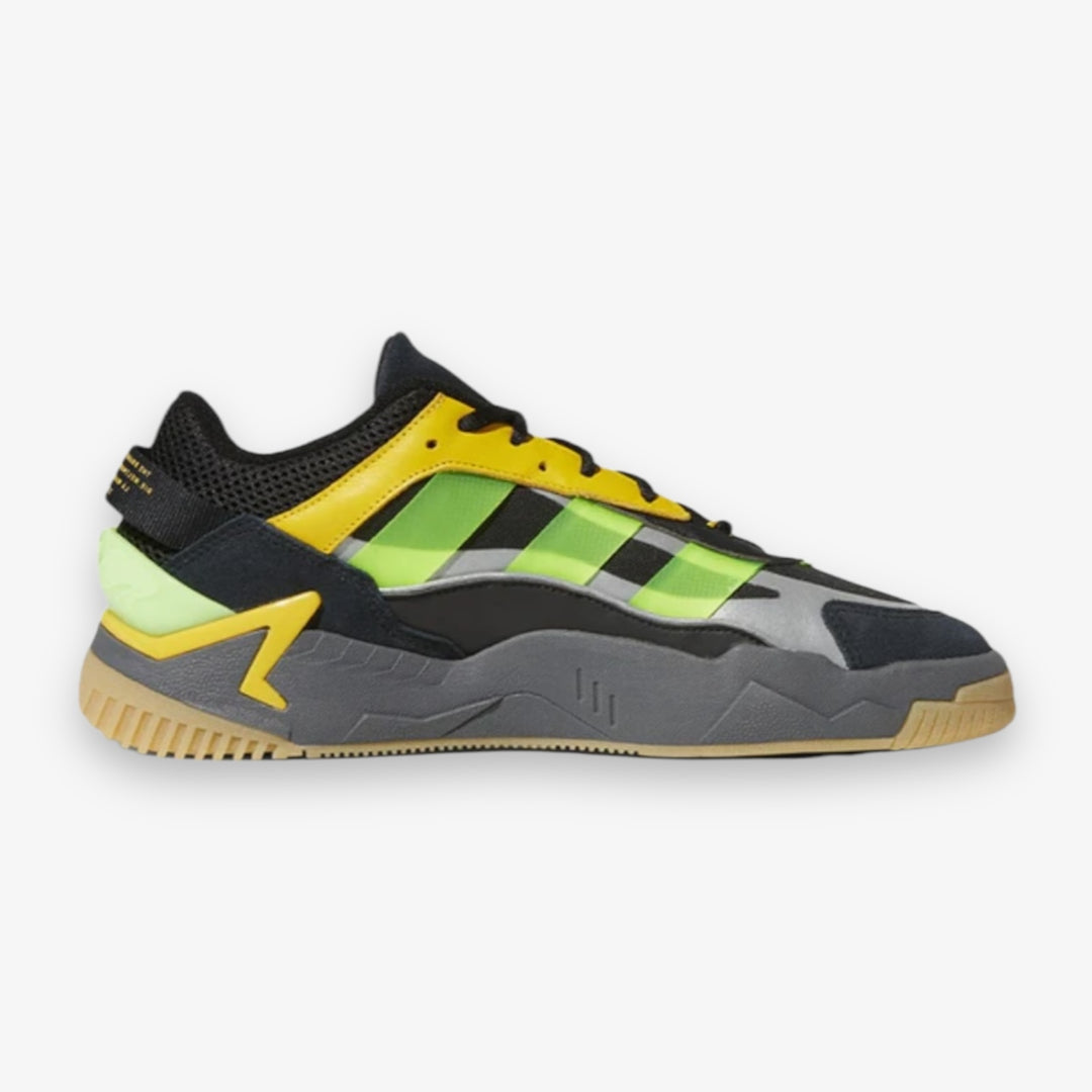 Adidas Niteball II Core Black Signal Green Gum 3 GX0771 – Sneaker