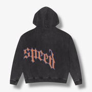 Godspeed OG Logo Hoodie V2 Black Orange