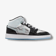 Air Jordan 1 Mid SS (GS) Black Ice Blue Total Crimson HF3210-001