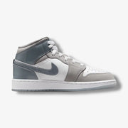 Air Jordan 1 Mid SE GS white cool grey medium grey HF3193-100