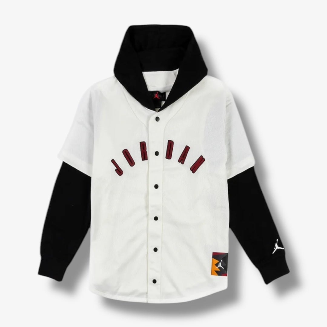 white nike jordan hoodie