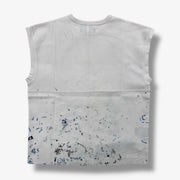 Purple Brand Jersey Sleeveless Top Whisper White TWWS325