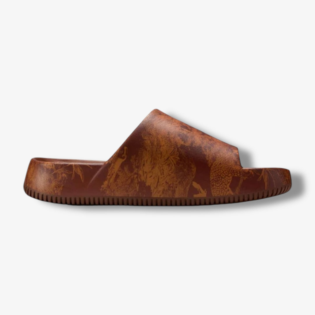 Nike Calm Slide Print Cinnamon Monarch HQ1125-200 – Sneaker  display picture 1