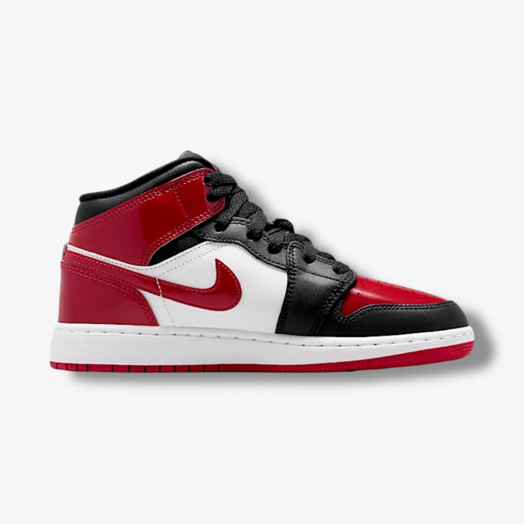 Air Jordan 1 Mid SE (GS) Black Varsity Red White HV4399-006