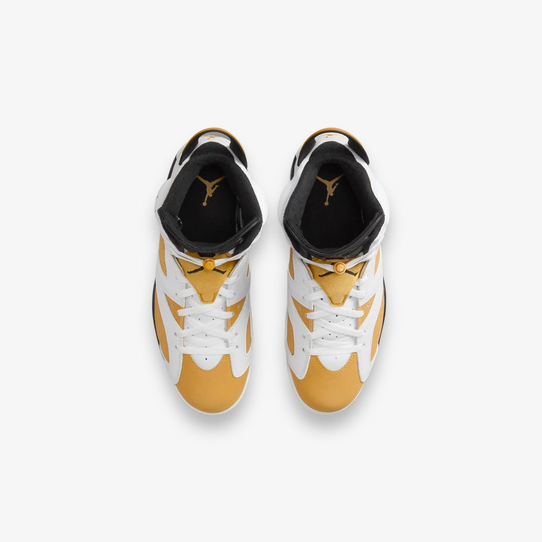 jordan 6 black white gold