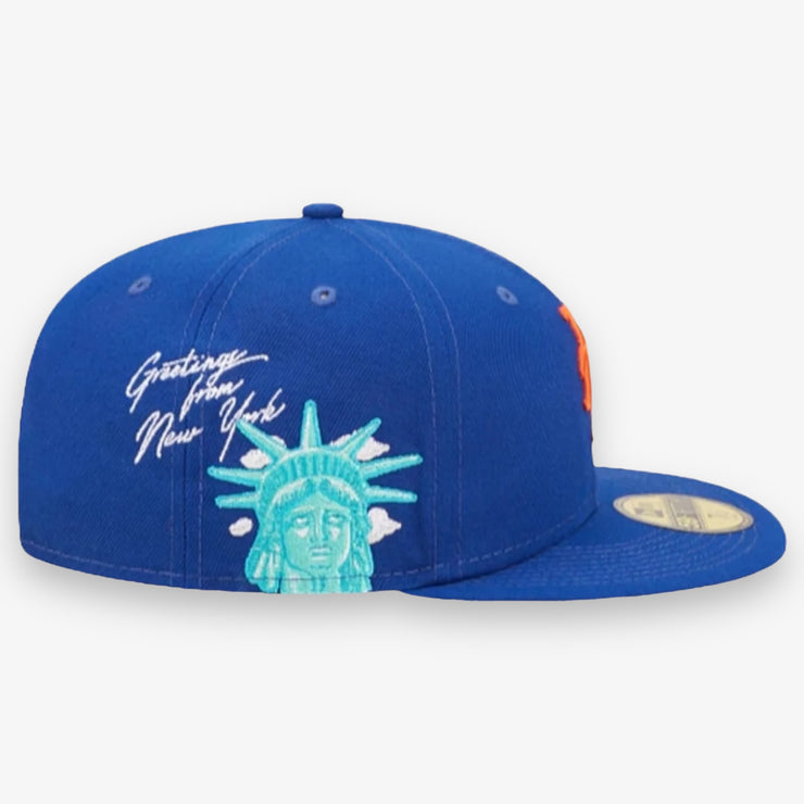 New Era New York Mets Blue Fitted Statue of Liberty