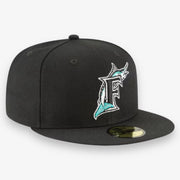 New Era Marlins fitted black