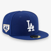 New Era Fitted Cap LA Dodgers JR 42 Blue