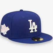 New Era 1988 World Series Dodgers Fitted Blue Pink Brim