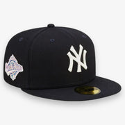 New Era 1996 World Series Yankees Fitted Navy Pink Brim