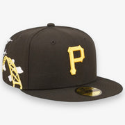 New Era Pirates cloud icon black cap