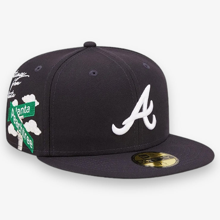 New Era cloud Icon Braves navy cap