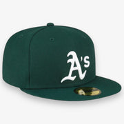 New Era Athletics forest green fitted