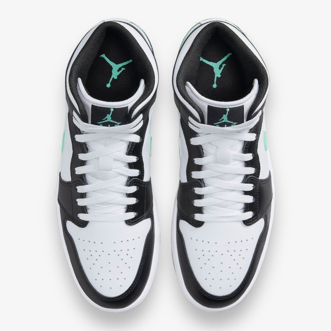 Air Jordan 1 Mid white green glow black DQ8426-103 – Sneaker Junkies