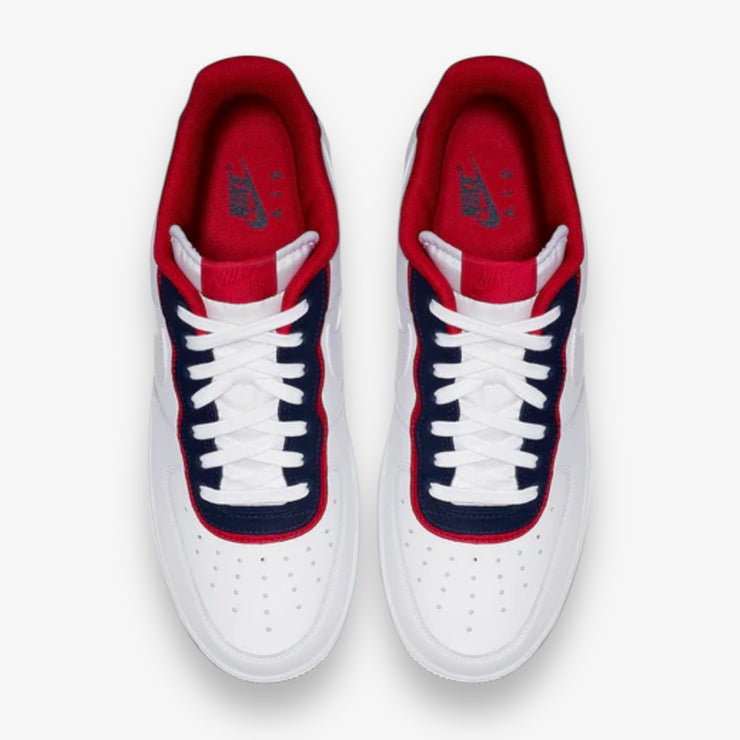 Nike Air Force 1 '07 LV8 1 White Obsidian Red AO2439-100