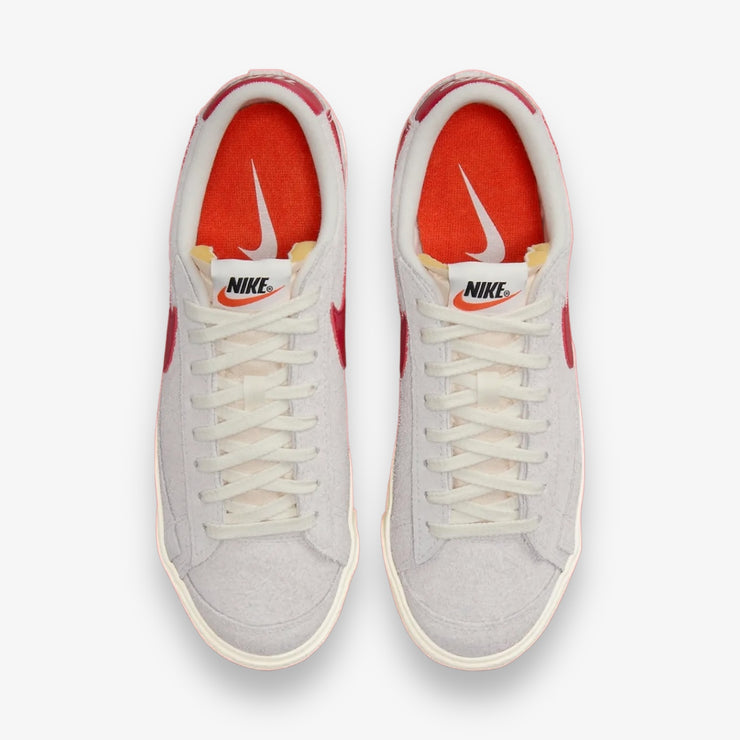 Women's Nike Blazer Low '77 VNTG Summit White Gym Red Sail FQ8060-100