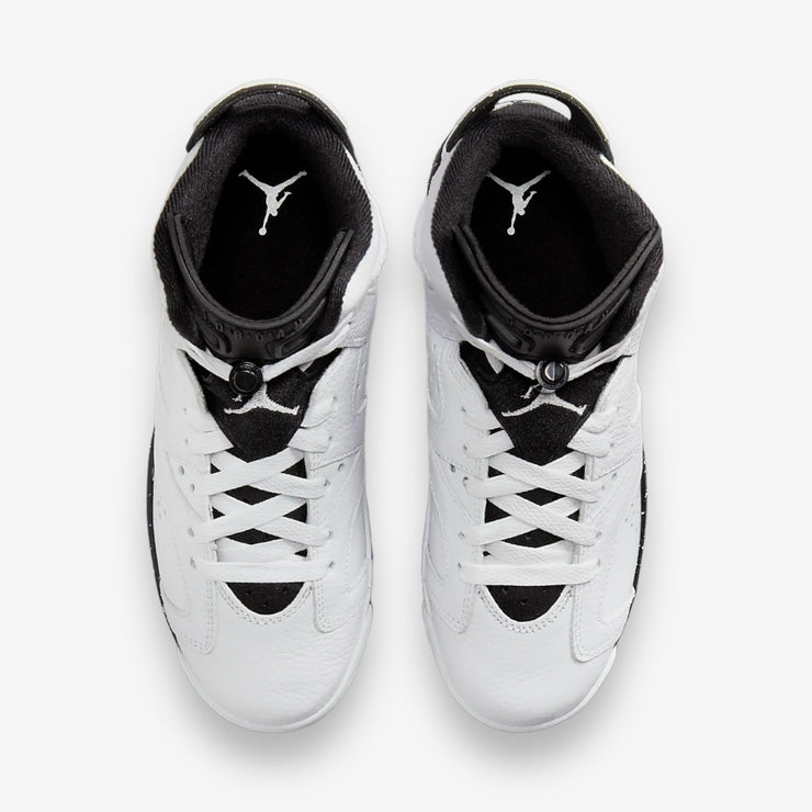 AIR JORDAN 6 RETRO GS "WHITE/BLACK" WHITE/BLACK  384665-112