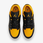 Air Jordan 1 Low GS Black Yellow Ochre White 553560-072