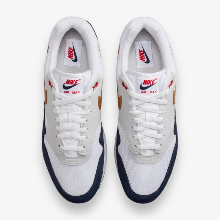 Nike Air Max 1 Obsidian Metallic Gold White HM9604-400