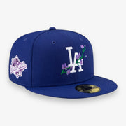 New Era LA Dodgers Bloom Fitted Blue