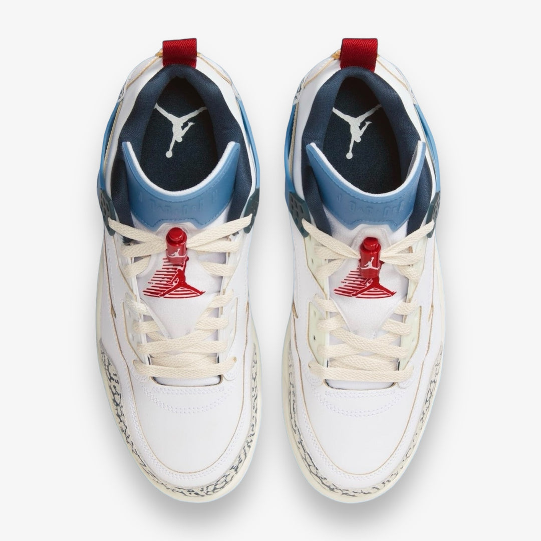 Jordan Spizike Low White Gym Red Armory Navy HM3712-164 – Sneaker