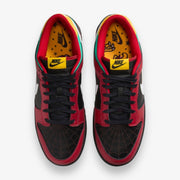 Nike Dunk Low Retro LTD Black White Gym Red FZ3057-001