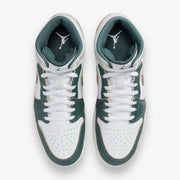 Air Jordan 1 Mid SE White Oxidized Green Sail FQ7720-103