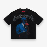 Godspeed Smell the Roses Tee Darker Black Wash