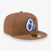 New Era Baltimore Orioles Fitted Logo Scribble Brown