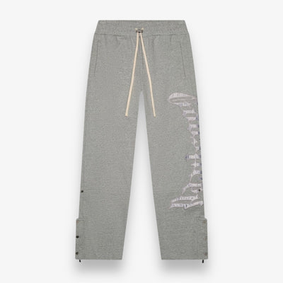 Godspeed OG Logo Sweat Pants V2 Grey Silver Satin