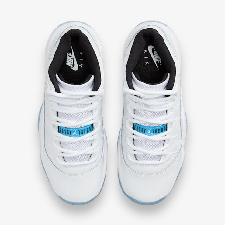 Air Jordan 11 Retro Legend Blue WHITE LEGEND BLUE BLACK Grade School Sneaker Junkies