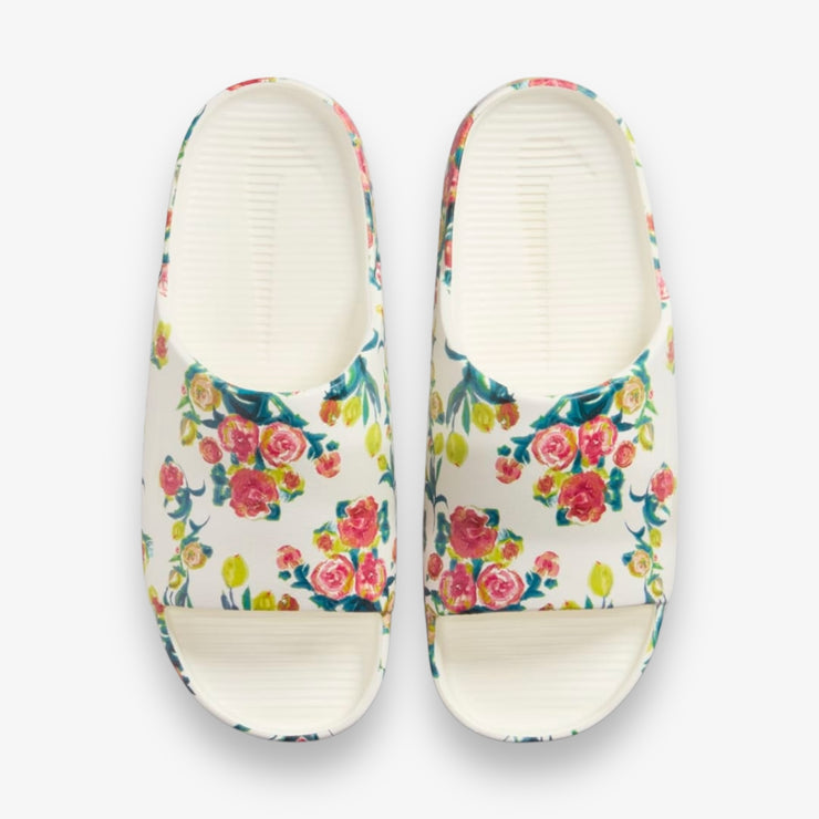 Womens Nike Calm Slide Print Sail HF1069-100