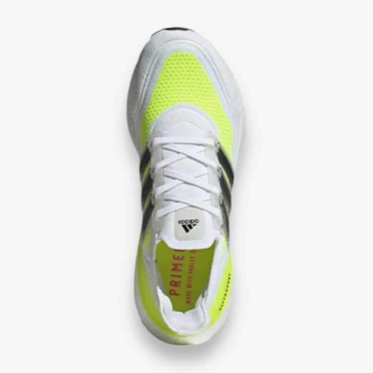 Adidas Ultraboost 21 white neon FY0377