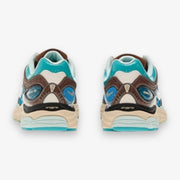 Saucony X FOOT PATROL OMNI 9 Blue brown S70923-1