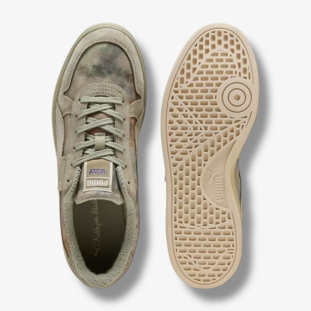 Puma Indoor Dstrsd X Kidsuper lux army 402378-01 – Sneaker Junkies