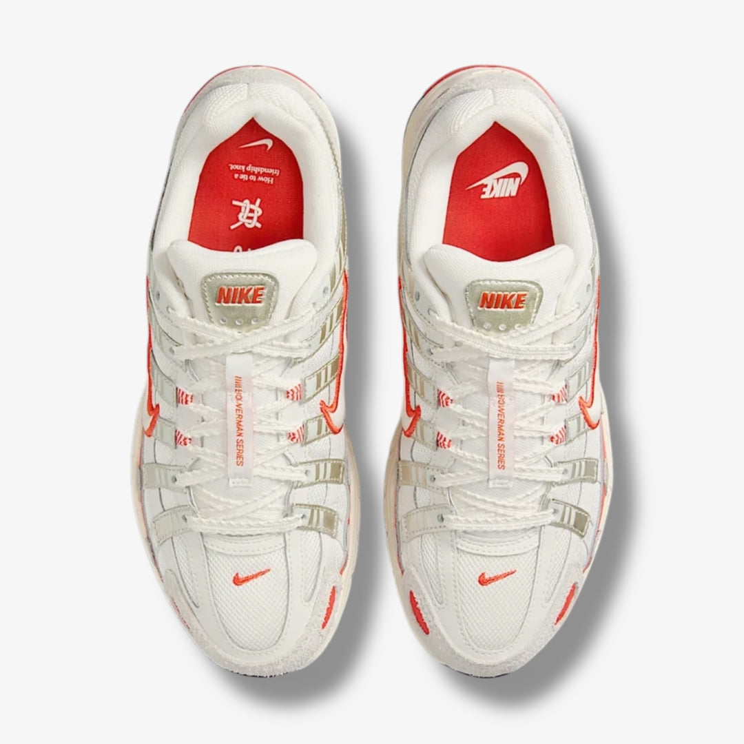 Women's Nike P-6000 Sail Picante Red Pale Ivory HV5230-133