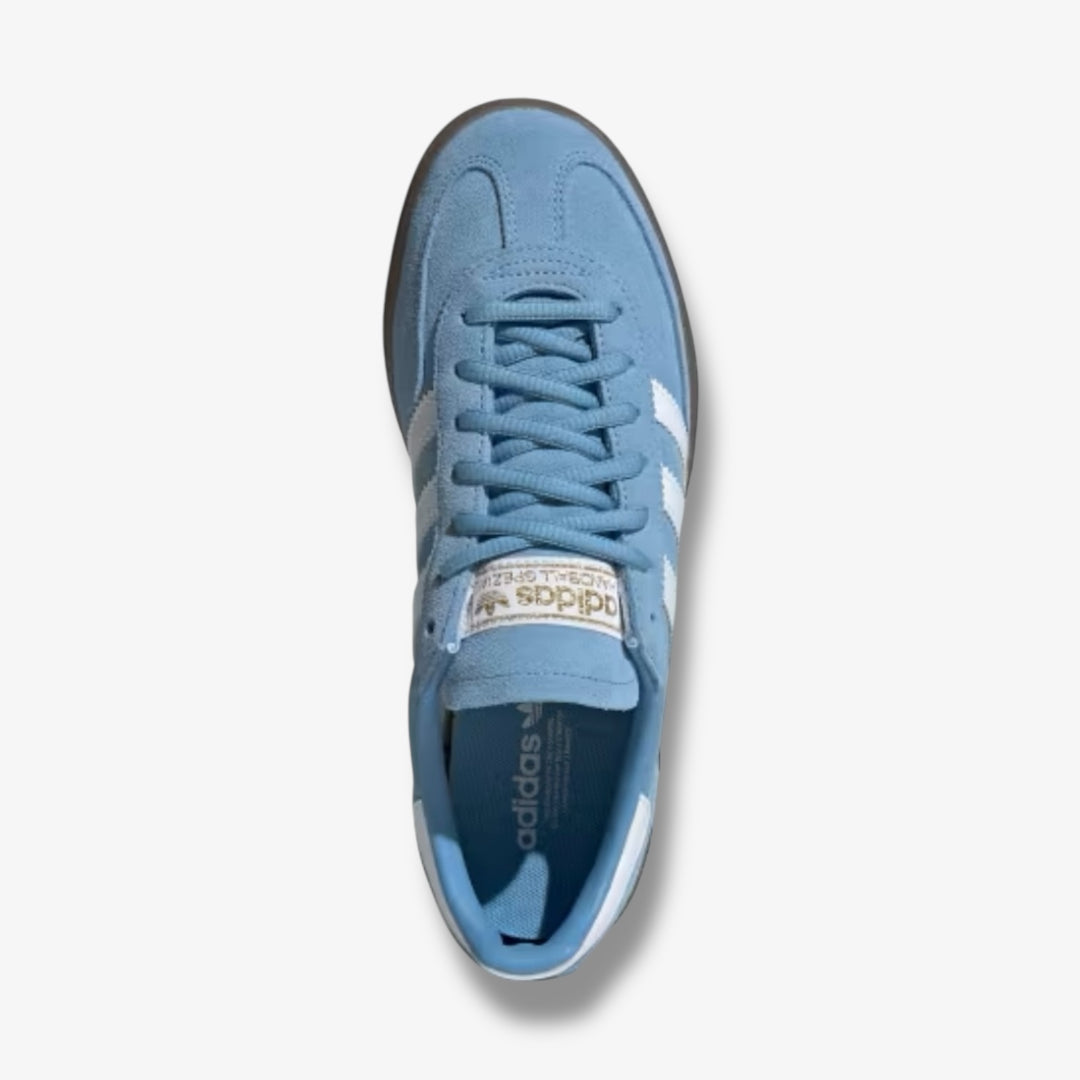 adidas gazelle silver green womens Women's Adidas Handball Spezial Light Blue White Gum JQ6822 – Sneaker  Junkies