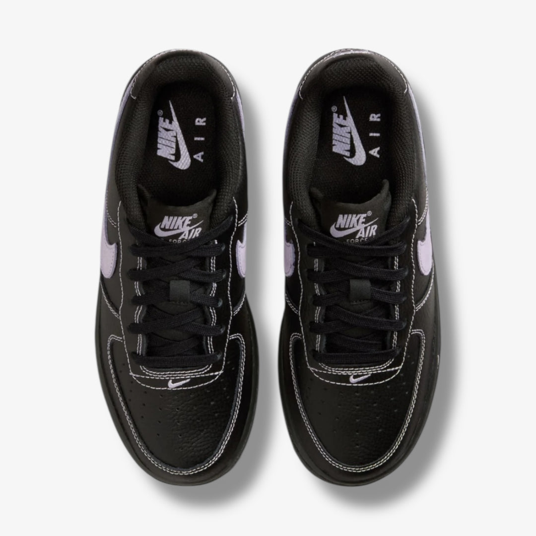 Nike Air Force 1 LV8 4 GS Black Hydrangeas Sizes 1Y to 7Y