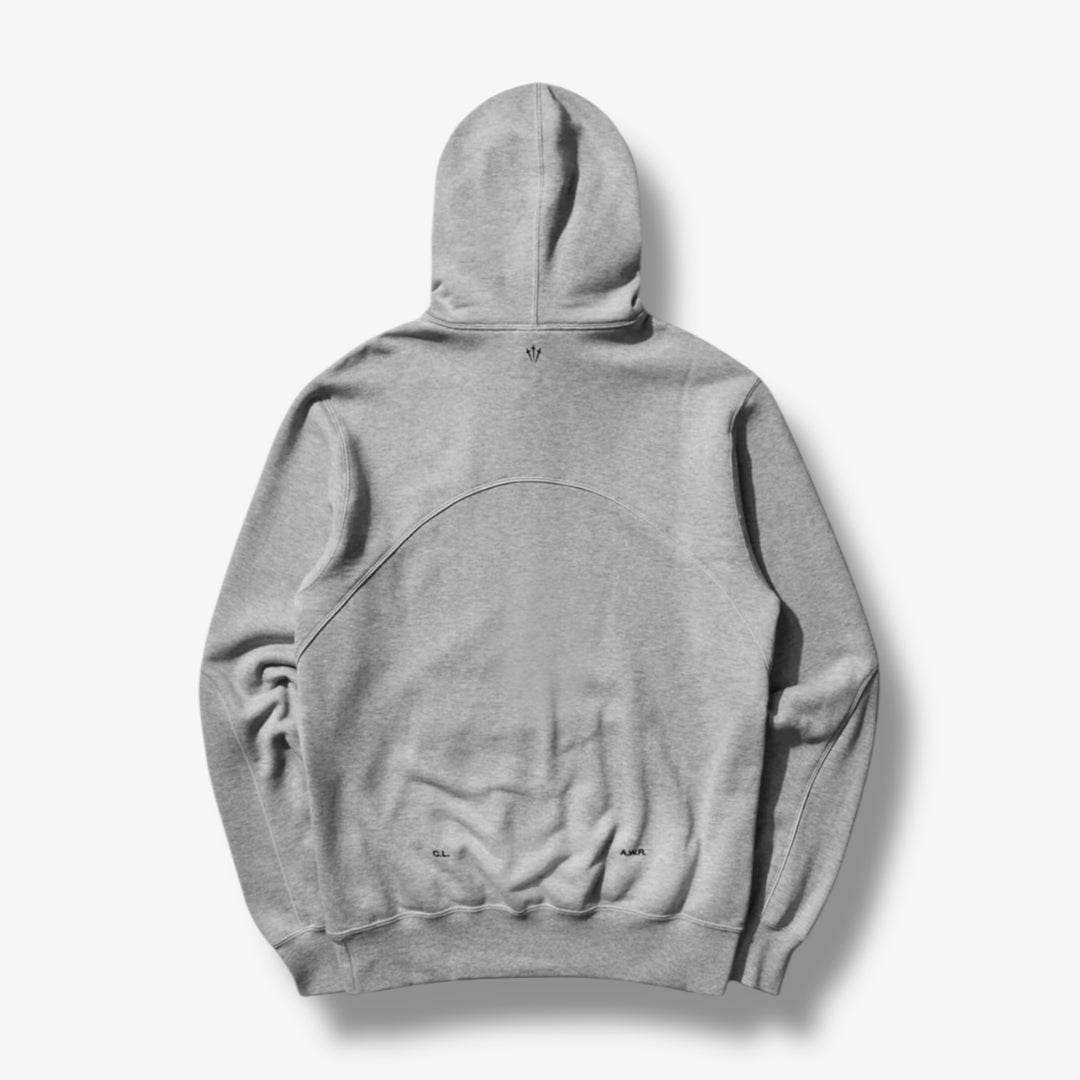 Nike NOCTA Hoodie DK GREY HEATHER/MATTE SILVER/BLACK HM5762-021