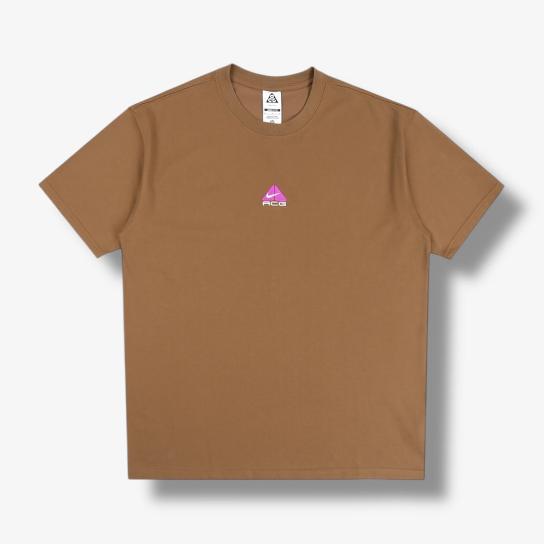 Nike ACG Logo Tee Brown Fuchsia DQ1815-235 – Sneaker Junkies