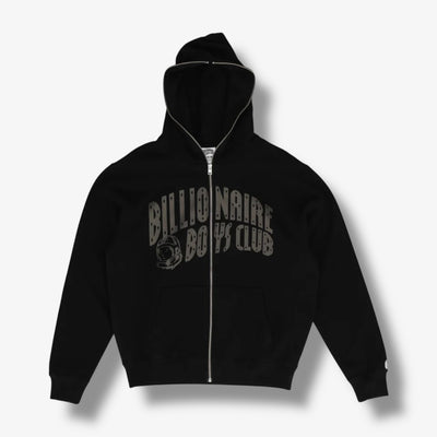 BBC BB Curve Zip Hoodie Black
