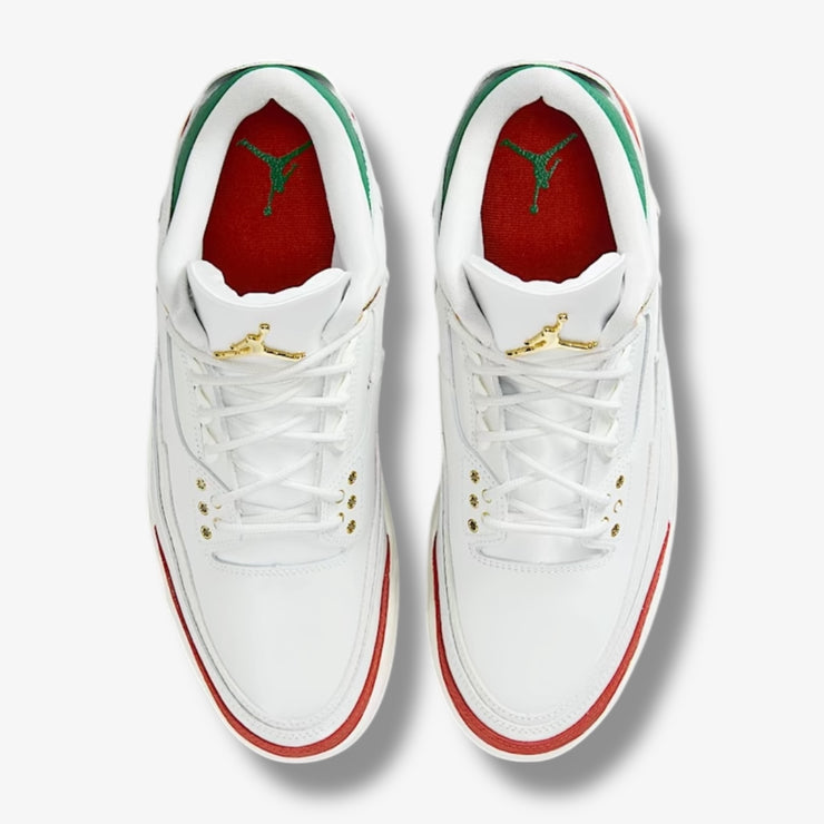 Air Jordan 3 Retro MEX summit white metallic gold IO1752-100