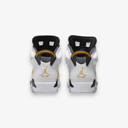 Air Jordan 6 Retro GS White Yellow Ochre Black Grade School 384665-170